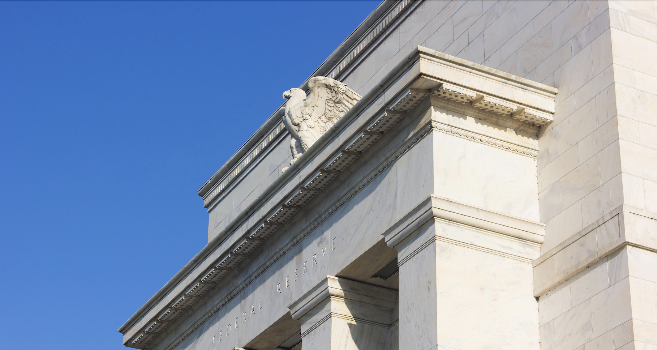 Federal Reserve Building in Washington, DC. Alamy Stock Photo